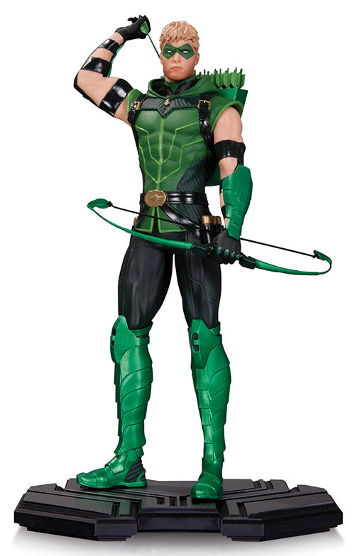 DC グリーンアロー　アクションフィギュア　Green Arrow フィギュア Green Arrow 10 Inch Statue Figure Icons Series - Green Arrow| Cmdstore