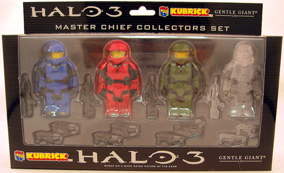 Halo 3 Action Figures Kubricks Series: Master Chief 4-Pack| Cmdstore