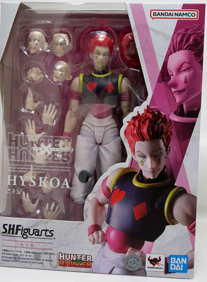 HUNTER×HUNTERフィギュア Hunter X Hunter 6 Inch Action Figure S.H. Figuarts - Hysoka| Cmdstore