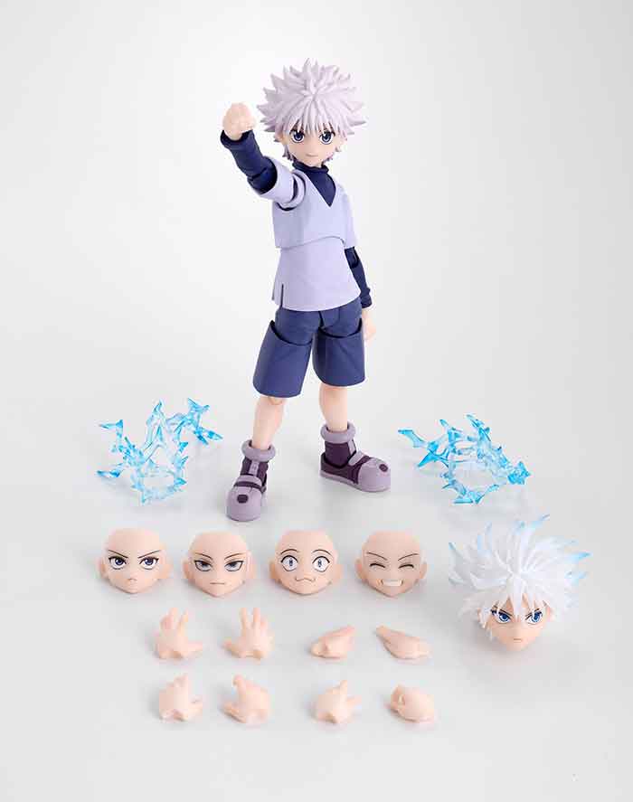 Hunter X Hunter 6 Inch Action Figure S.H. Figuarts - Killua| Cmdstore