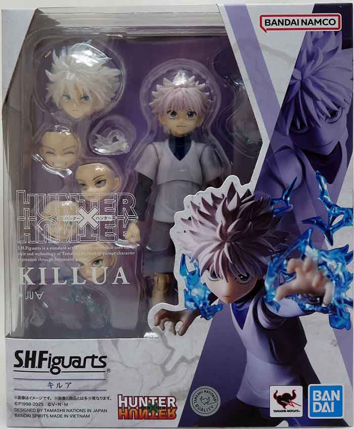 Hunter X Hunter 6 Inch Action Figure S.H. Figuarts - Killua| Cmdstore