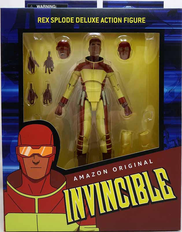 Invincible 7 Inch Action Figure Select Series 4 - Rex Plode| Cmdstore
