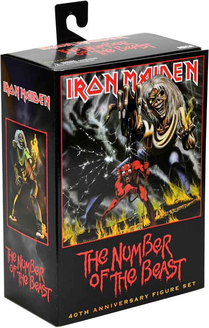 Iron Maiden 40th Anniversary 7 Inch Action Figure Ultimate - The