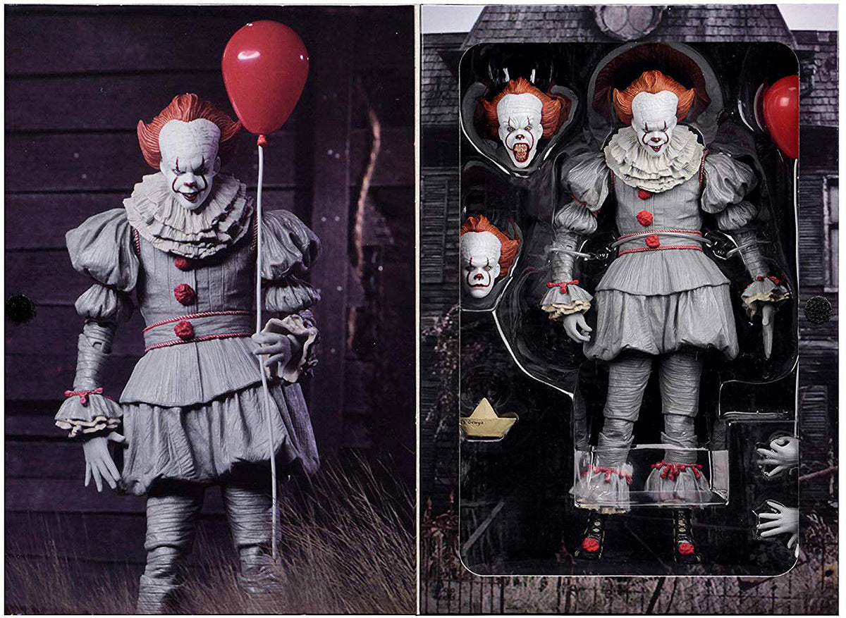 ITペニーワイズ NECA 7” Scale Pennywise2017 IT 2017 7 Inch Action Figure Ultimate Series - Ultimate Pennywise