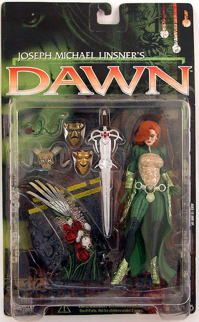 DAWN ドーン　アメコミ　海外製フィギュア Joseph Michael Linsner's Dawn Action Figures: Dawn Green Dress