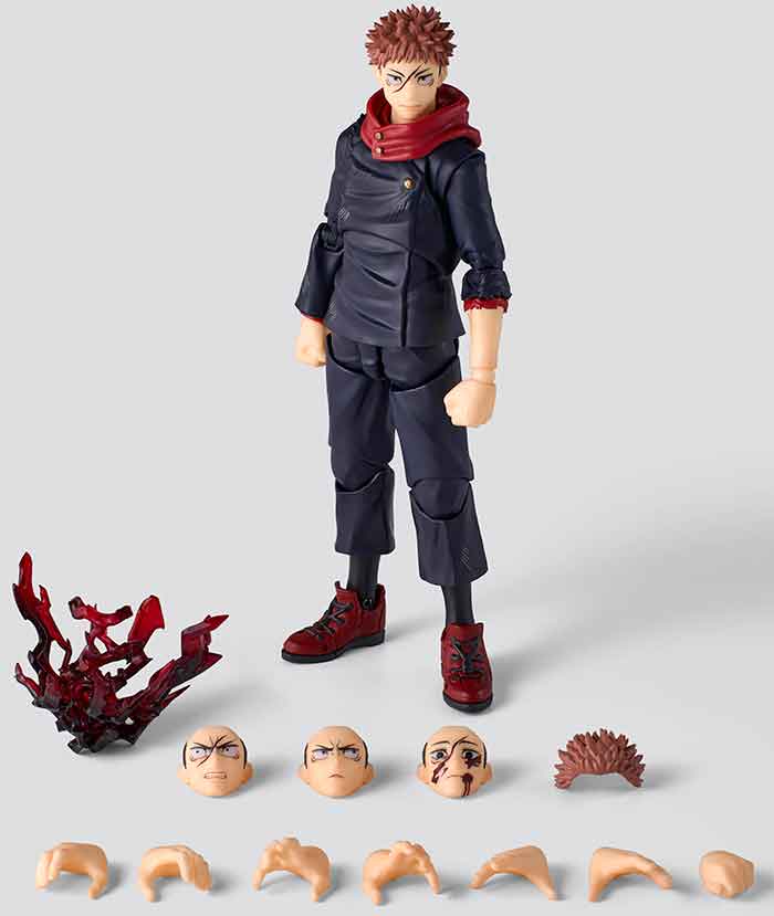 Jujutsu Kaisen 6 Inch Action Figure S.H. Figuarts - Yuji Itadori