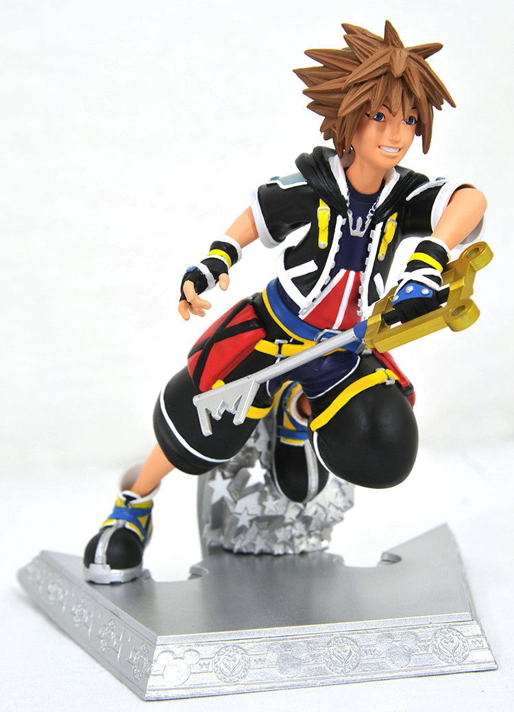 Kingdom Hearts 7 Inch Statue Figure Gallery Series - Sora| Cmdstore