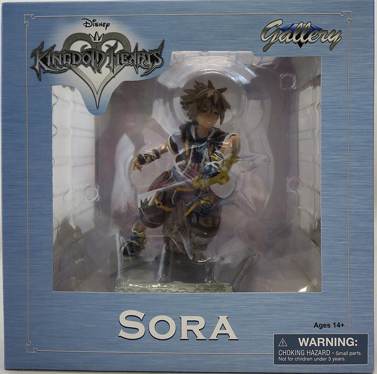 Kingdom Hearts 7 Inch Statue Figure Gallery Series - Sora| Cmdstore