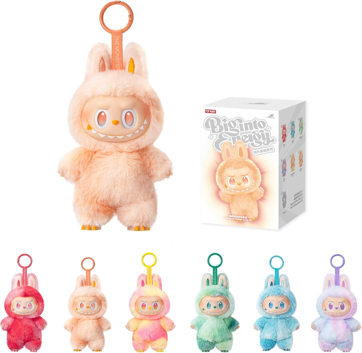 labubu the monsters Labubu The Monsters 6 Inch Plush Figure Big Into Energy - Vinyl Plush
