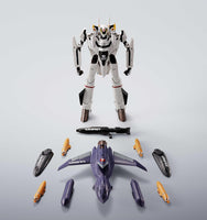 Macross Robotech 12 Inch Action Figure Hi-Metal R - VF-0S Phoenix (Roy Focker Use) + QF-2200D-B Ghost Macross