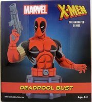 Marvel Animated 6 Inch Bust Statue X-Men - Deadpool Bust