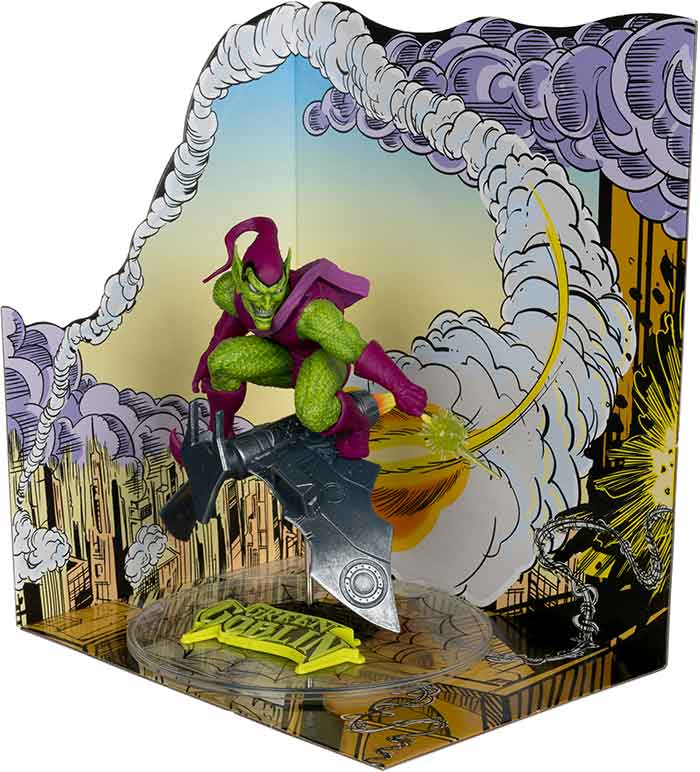 The Green Goblin★スタチュー、MARVEL★限定証明書付 Marvel Collectible 7 Inch Statue Figure 1/10 Scale Posed Scene