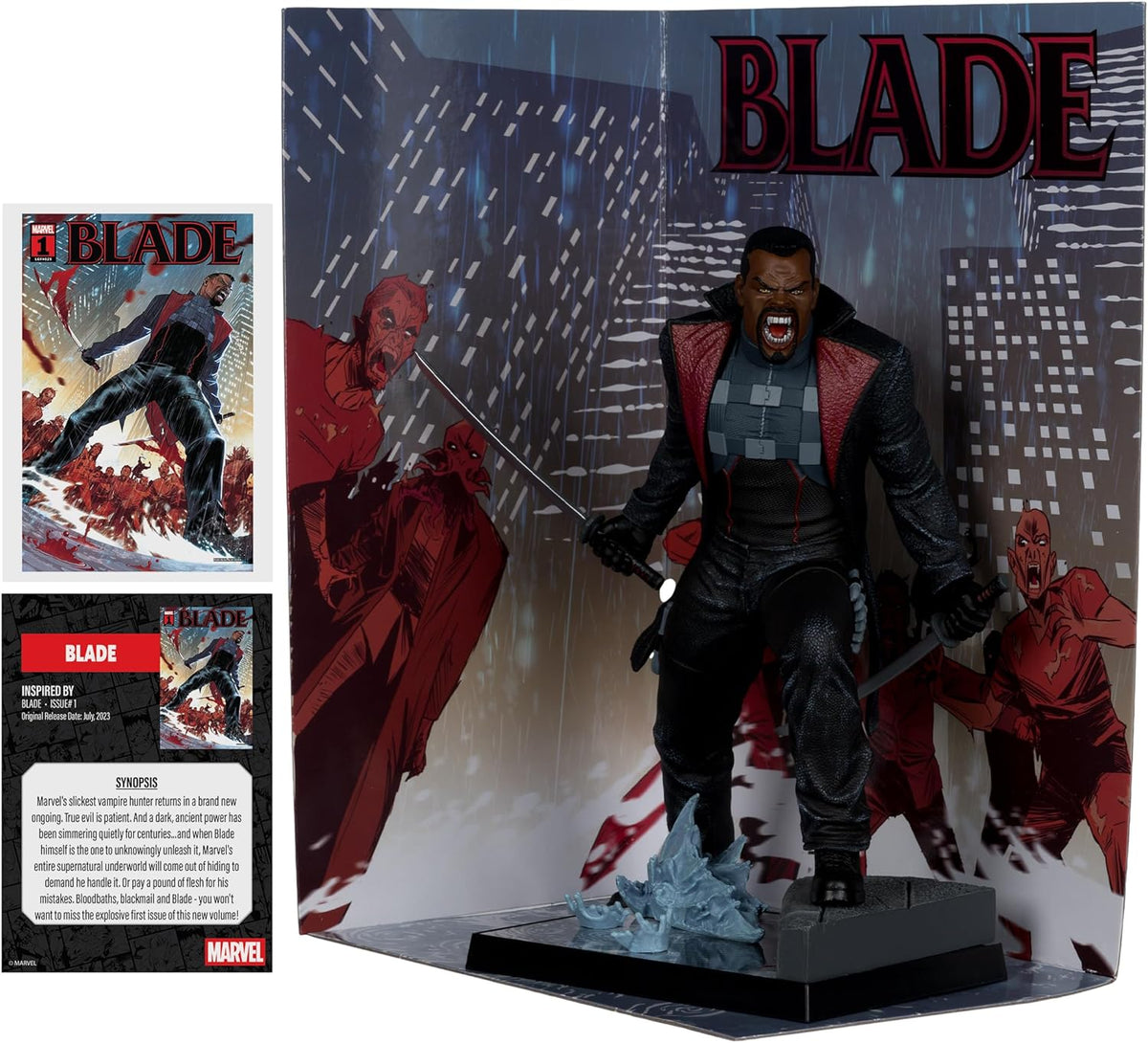 Marvel Collectible 12 Inch Statue Figure 1/6 Scale Posed - Blade
