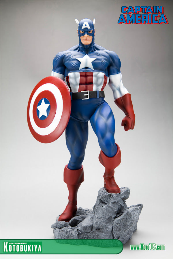 Marvel Classic Figure Captain America Actionfigur - 15 Cm, Mit Gelenken, Für Kinder Ab 4 Jahren