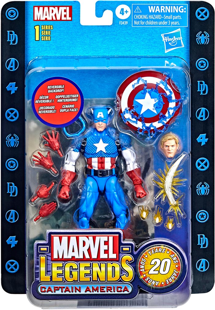 アメコミ Sei Marvel Legends 20th Anniversary 6 Inch Action Figure - Captain
