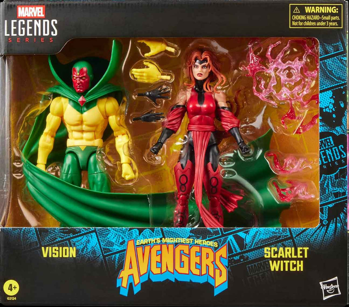 Marvel Legends Avengers 6 Inch Action Figure 2-Pack - Vision