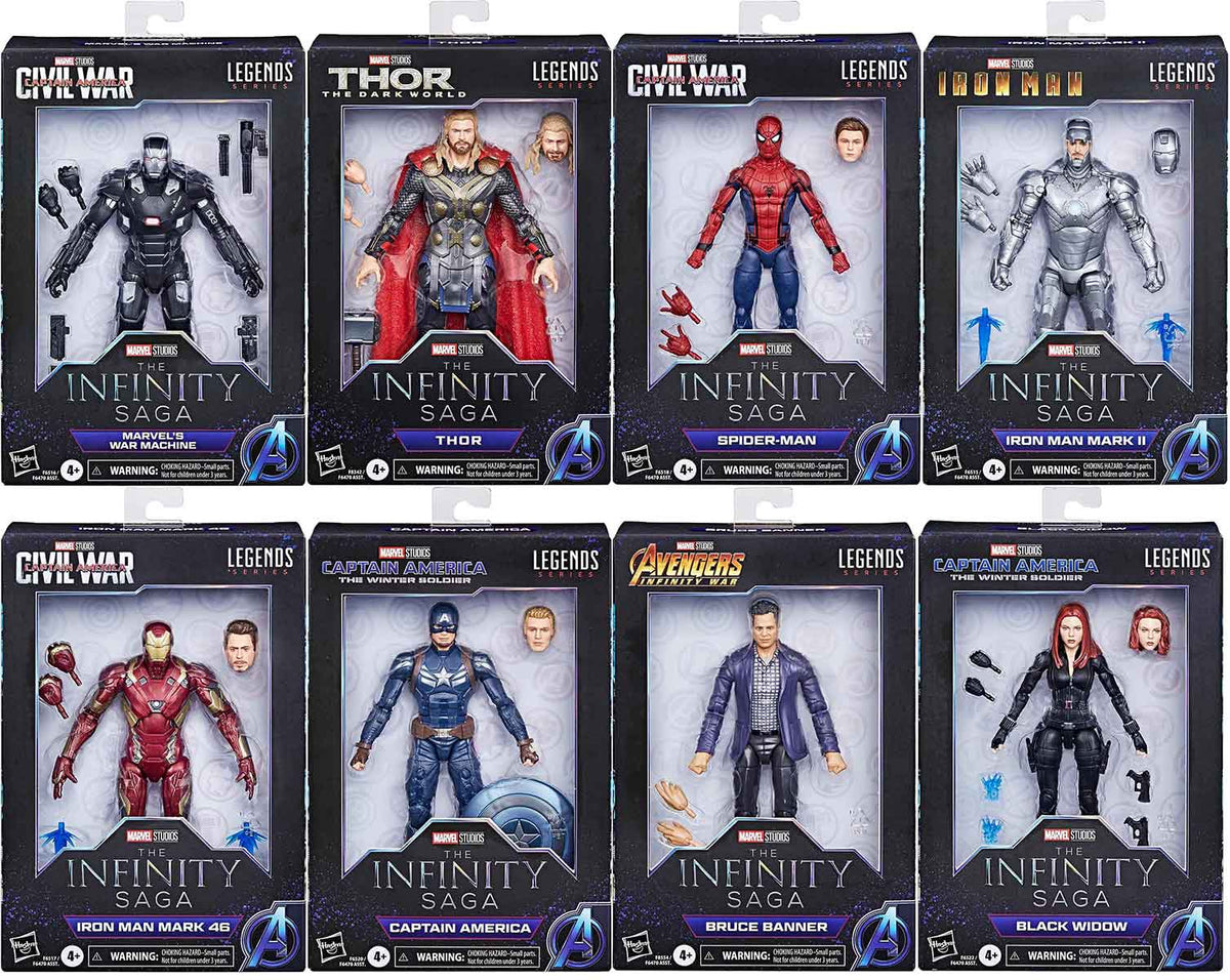 what if ? marvel legends　セミコンプ6体セット what if ? marvel legendsセミコンプ6体セット