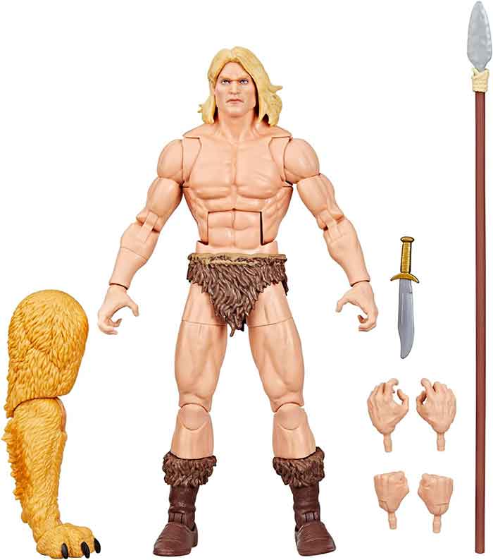 Marvel Legends 6 Inch Action Figure BAF Zabu - Ka-Zar (Sub