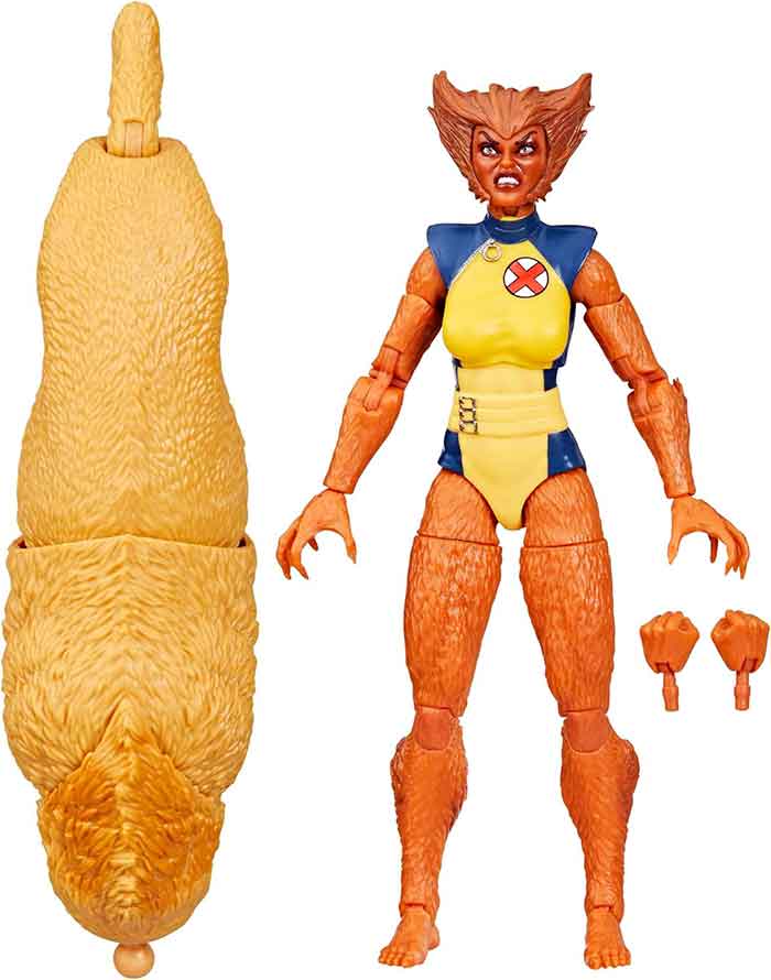 Marvel Legends 6 Inch Action Figure BAF Zabu - Wolfsbane| Cmdstore