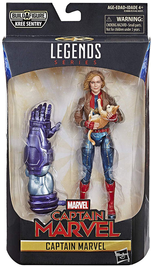 Marvel Legends Captain Marvel 6 Inch Action Figure BAF Kree Sentry