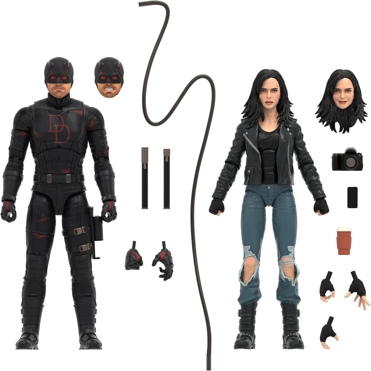 マーベルフィギュア 10体セット Marvel Legends Daredevil Born Again 6 Inch Action Figure 2-Pack