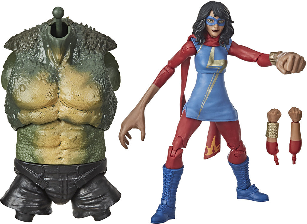 Figurine Marvel Legends – Miss Marvel, Captain America, Mar-Vell (Abomination Series)