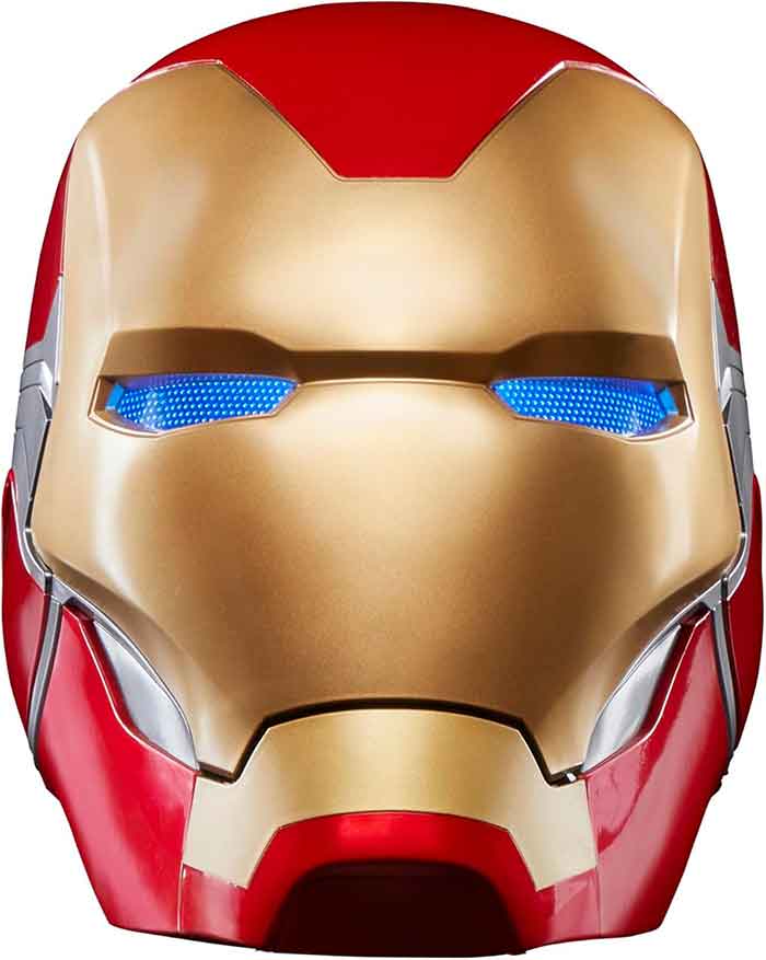 iron man endgame helmet toy Marvel Legends Series Avengers Iron Man Premium Electronic Helmet