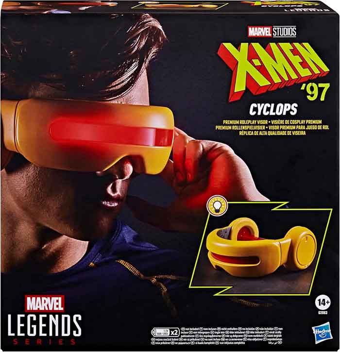 サイクロプス バイザー 公式レプリカ X-MEN MARVEL サングラス Marvel Legends Gear Life Size Prop Replica X-Men '97 - Cyclops