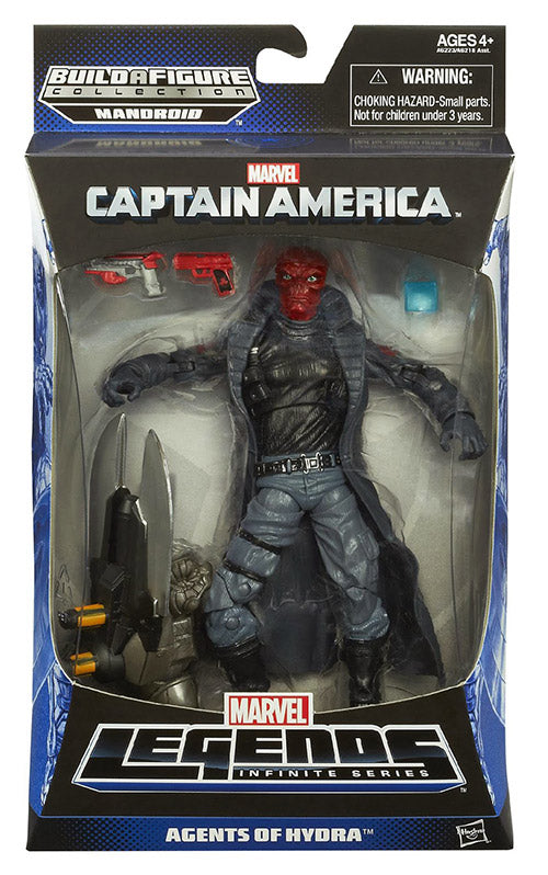 Marvel Legends Captain America 6 Inch Action Figure BAF Mandroid