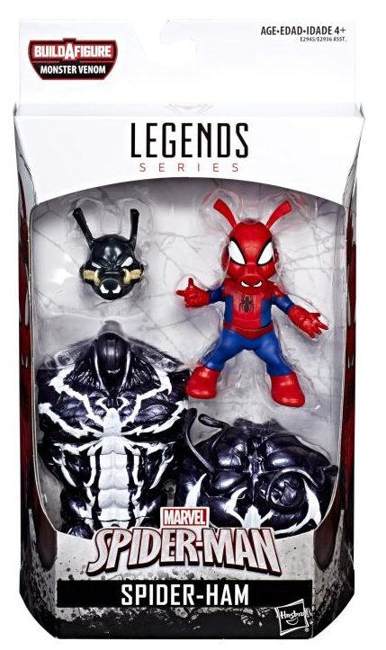 marvel legends monsters Marvel Legends Spider-Man 6 Inch Action Figure BAF Monster Venom