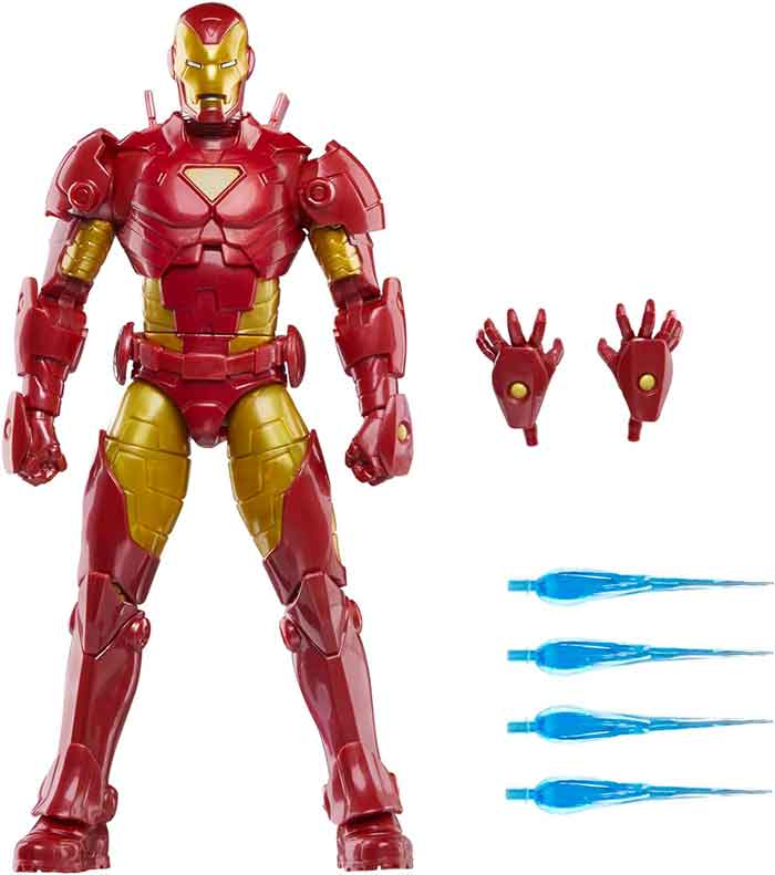 Marvel Legends Retro 6 Inch Action Figure Iron Man Wave 1 - Iron