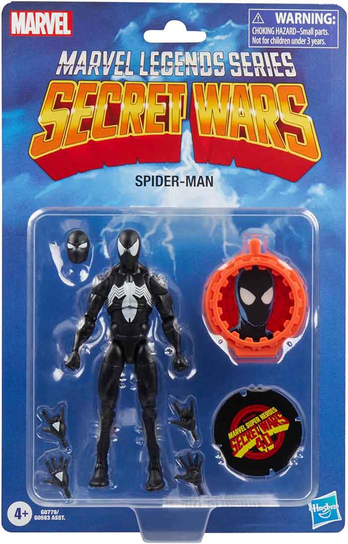 スパイダーマン ブラックスーツ 初登場Secret Wars #8 フィギュア スパイダーマン ブラックスーツ 初登場Secret Wars #8 フィギュア