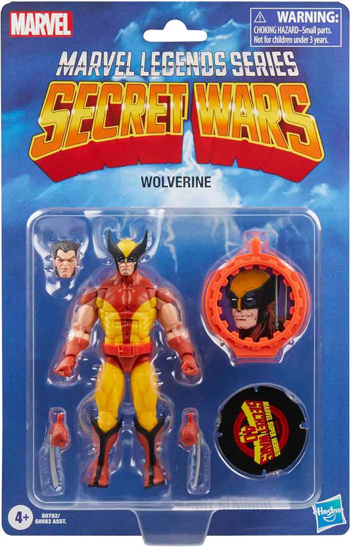 Marvel Legends Retro 6 Inch Action Figure Secret Wars Wave 1