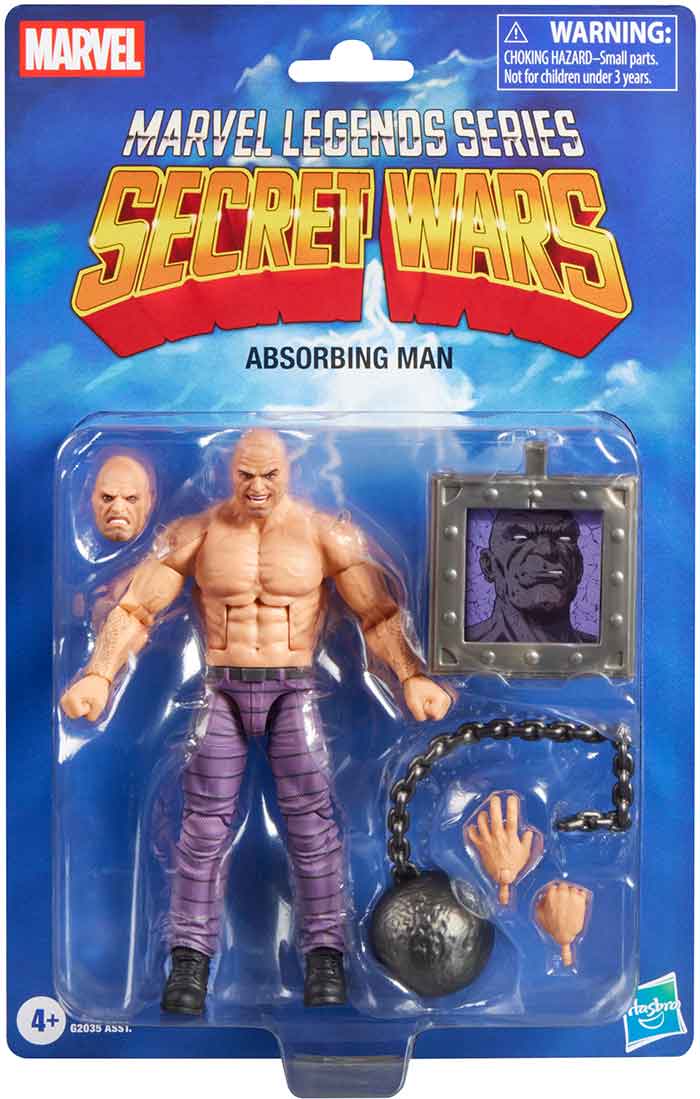 Marvel Legends Retro 6 Inch Action Figure Secret Wars Wave 2