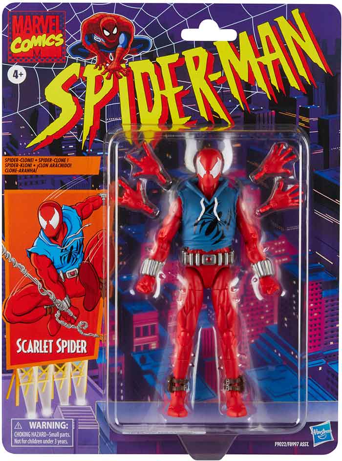 Marvel Legends Retro 6 Inch Action Figure Spider-Man Wave 4