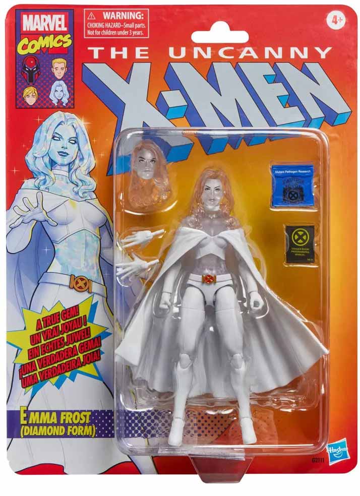 Marvel Legends Retro 6 Inch Action Figure X-Men Exclusive - Emma