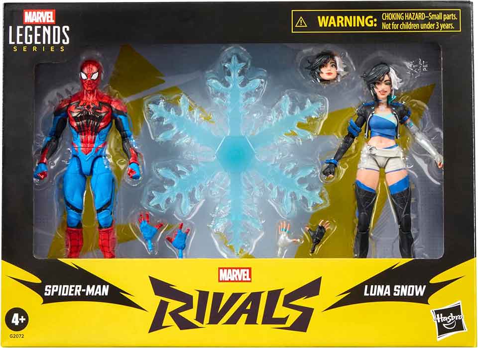 Marvel Legends Rivals 6 Inch Action Figure 2-Pack - Spider-Man