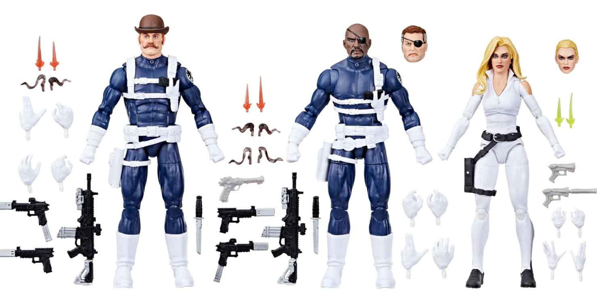 Marvel Legends Shield 6 Inch Action Figure 3-Pack Box Set - Dum