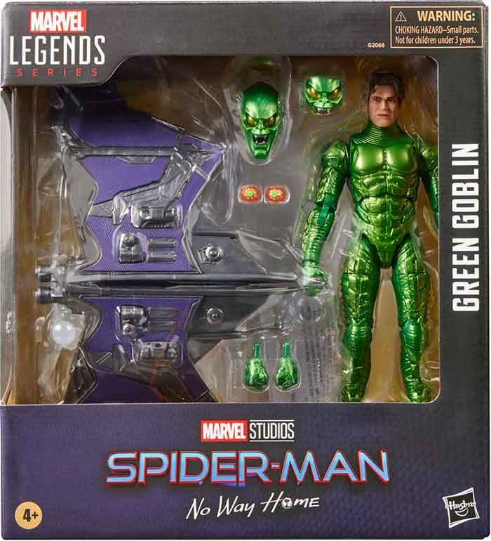 MARVEL LEGENDS GREEN GOBLIN フィギュア　開封品 Marvel Legends Spider-Man No Way Home 6 Inch Action Figure Deluxe