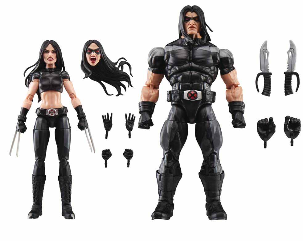 Marvel Legends X-Force 6 Inch Action Figure 2-Pack - X-23 and