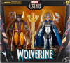 Marvel Legends X-Men 6 Inch Action Figure 50th Anniversary 2-Pack - Brood Infected Wolverine & Lilandra