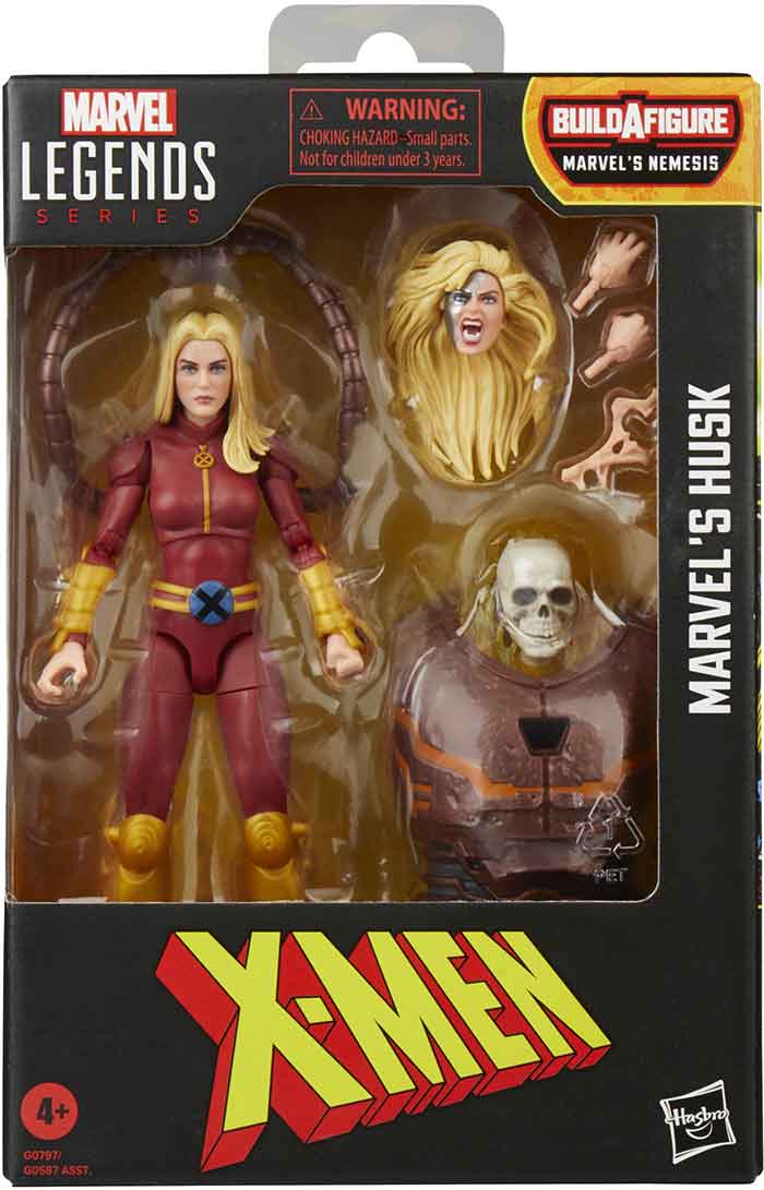 Marvel Legends X-Men 6 Inch Action Figure BAF Nemesis - Husk| Cmdstore