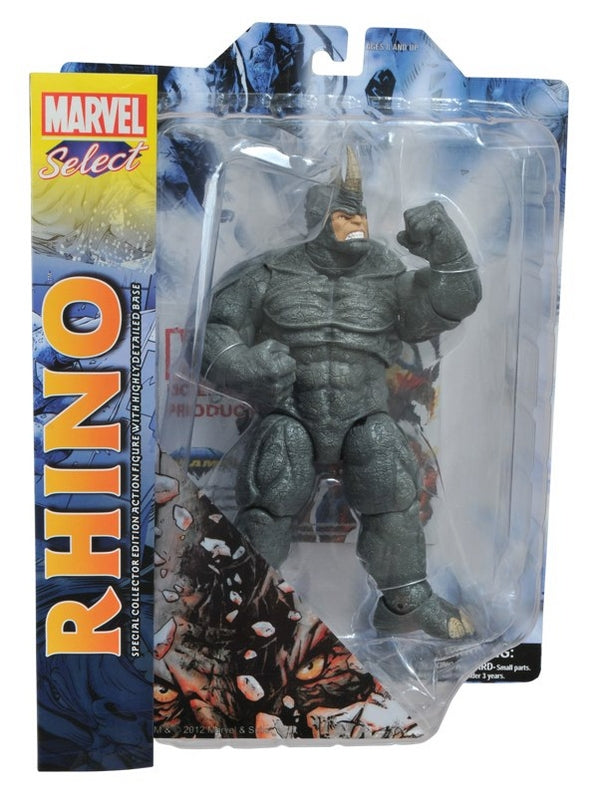 Marvel Select 8 Inch Action Figure - Rhino| Cmdstore