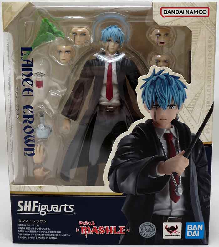 S.H.Figuarts マッシュル-MASHLE- ドット・バレット 約155mm PVC&ABS製 塗装済み可動フィギュア 倉庫L Mashle: Magic and Muscles Lance Crown: Bandai - Tokyo