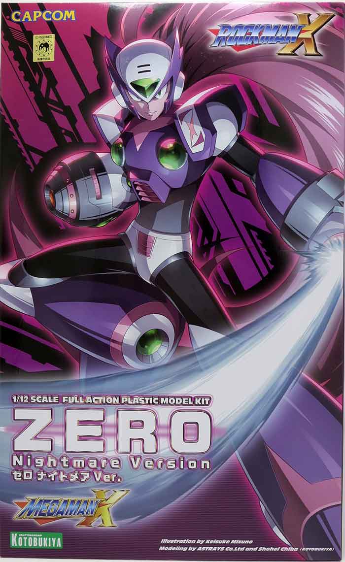 Megaman X 6 Inch Model Kit - Zero Nightmare Version| Cmdstore