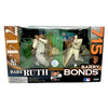 MLB Baseball Sportpicks 6 Inch Static Figure 2-Pack - Babe Ruth / Barry Bonds