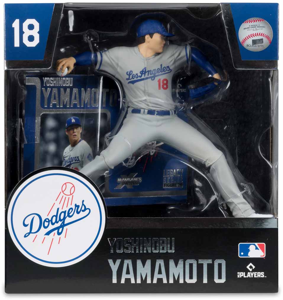MLB Baseball SportsPicks 7 Inch Static Figure Posed - Yoshinobu