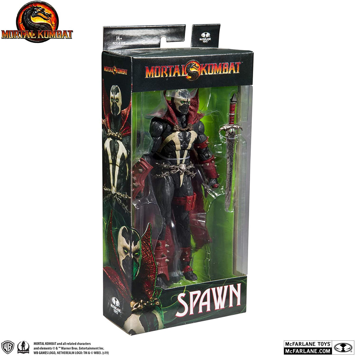 Mortal Kombat Spawn フィギュア Amazon.com: McFarlane Toys 7-inch Mortal Kombat 11 Spawn Figure