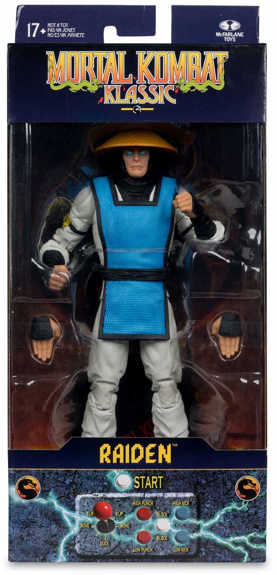 Mortal Kombat Klassic 7 Inch Action Figure Wave 2 - Raiden| Cmdstore Mortal Kombat Klassic 7 Inch Action Figure Wave 2 - Raiden| Cmdstore