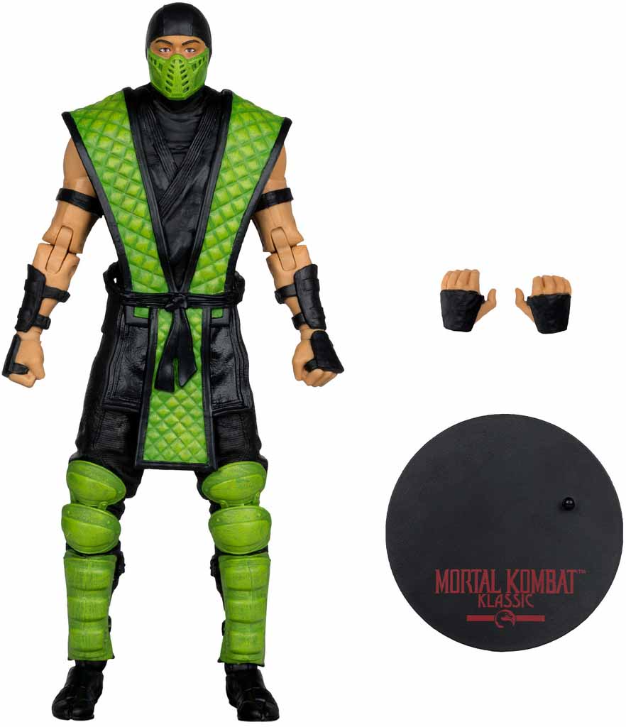 Mortal Kombat Klassic 7 Inch Action Figure Wave 2 - Reptile| Cmdstore